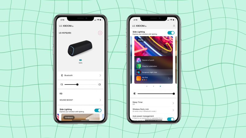 Lg xboom go app top